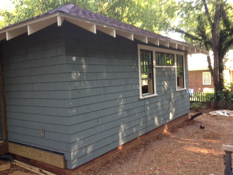 Cedar Shake, Pine Tails & Trim