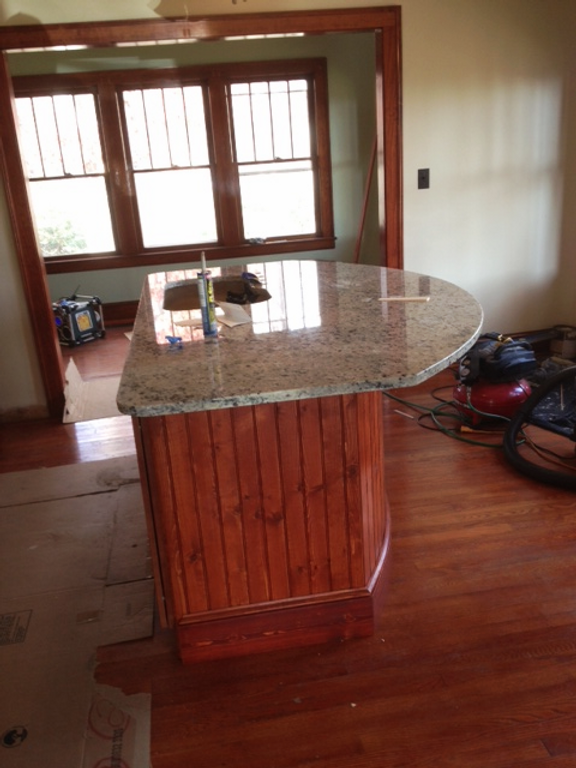 AFTER-SITE BUILT ISLAND