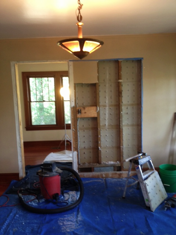 Doorway Renovation — before